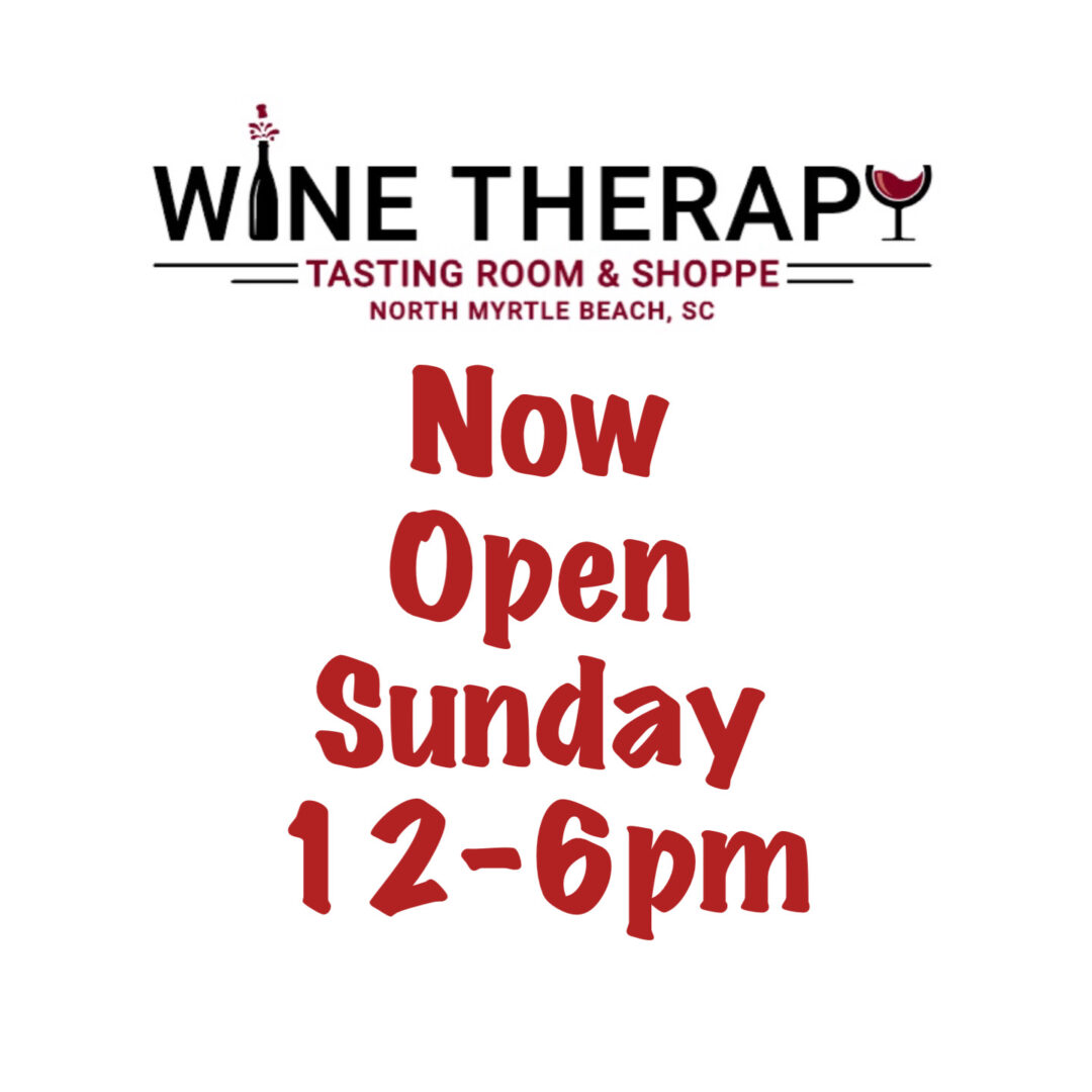 Wine Therapy New Sunday Hours