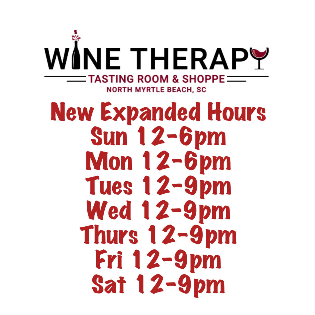 Wine Therapy 2023 Hours