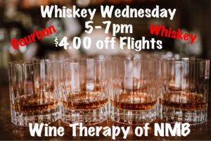 Wine Therapy Bourbon and Whiskey Wednesday